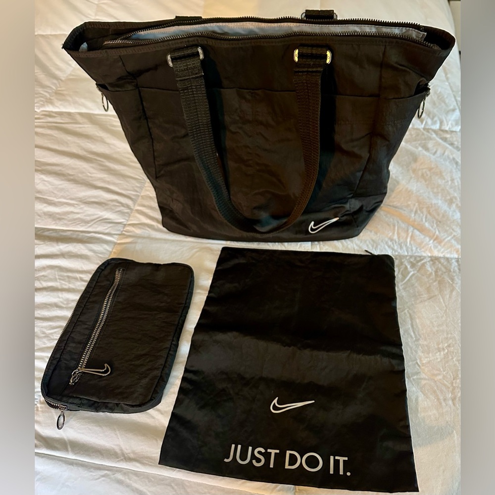 Nike nylon tote bag